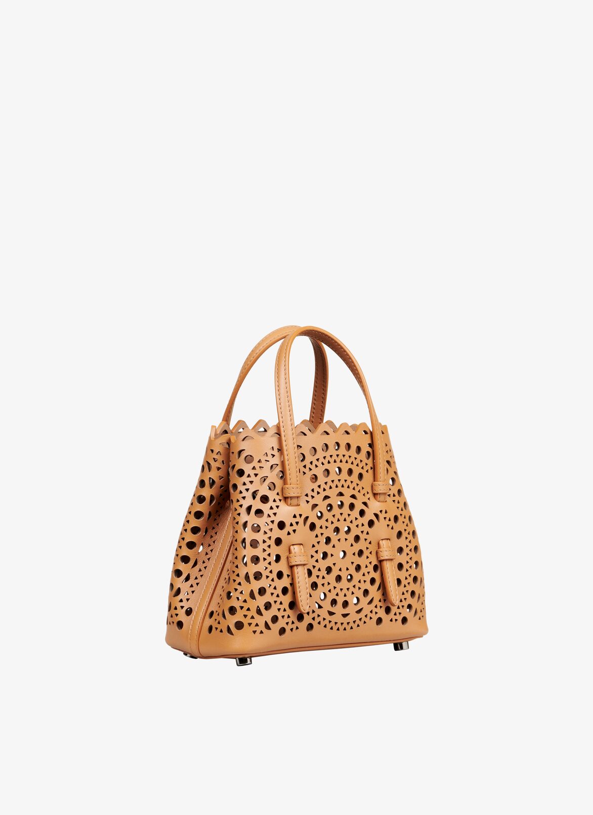 Mina 16 micro bag ALAÏA TAN CLAIR MINA 16 MICRO BAG